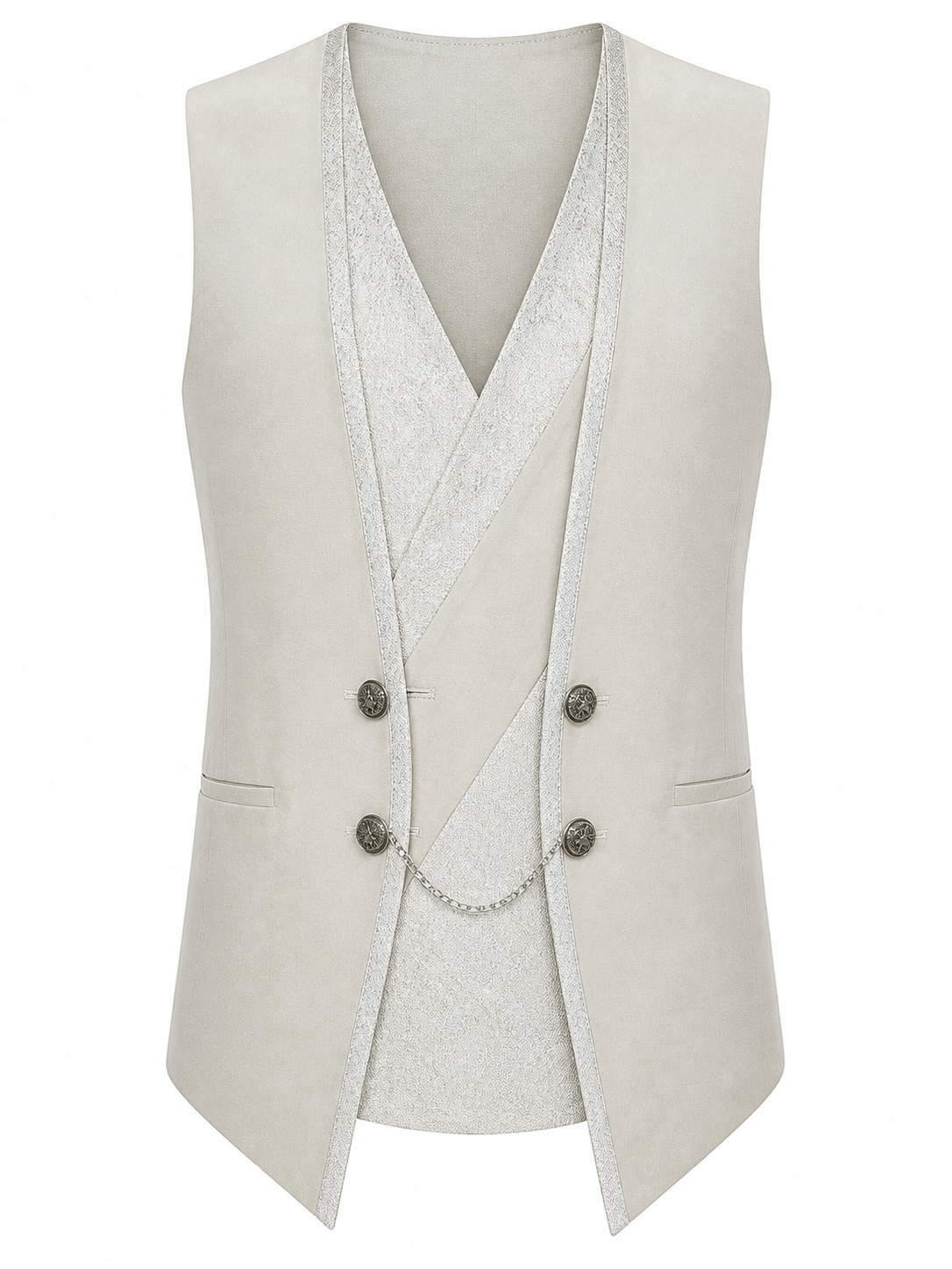 Ivory Regency Three-Piece Tuxedo