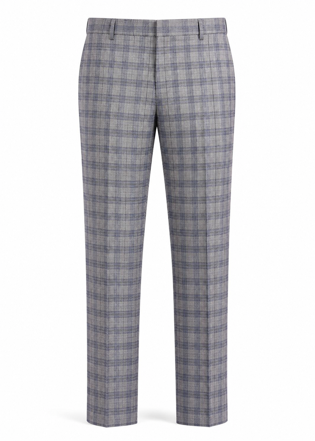 Silver City Plaid Three-Piece Suit