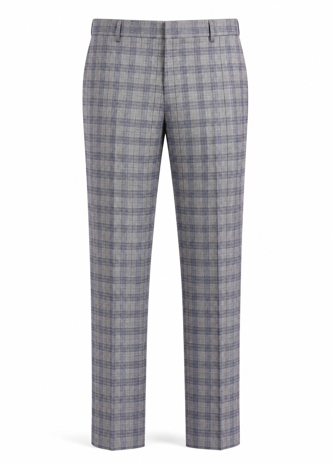 Silver City Plaid Three-Piece Suit