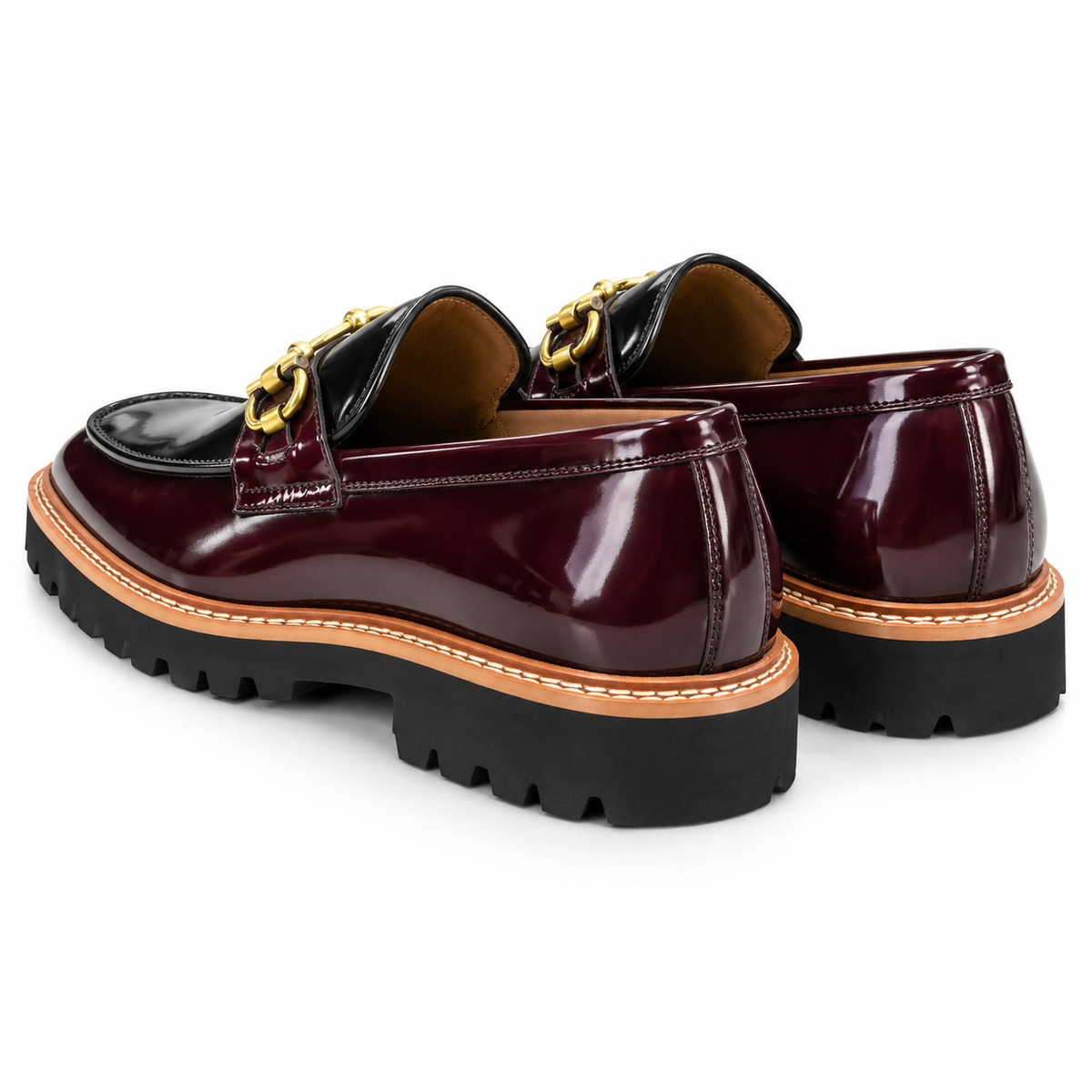 Stacy Adams Carabello 25804 Burgundy Multi Horsebit Loafer