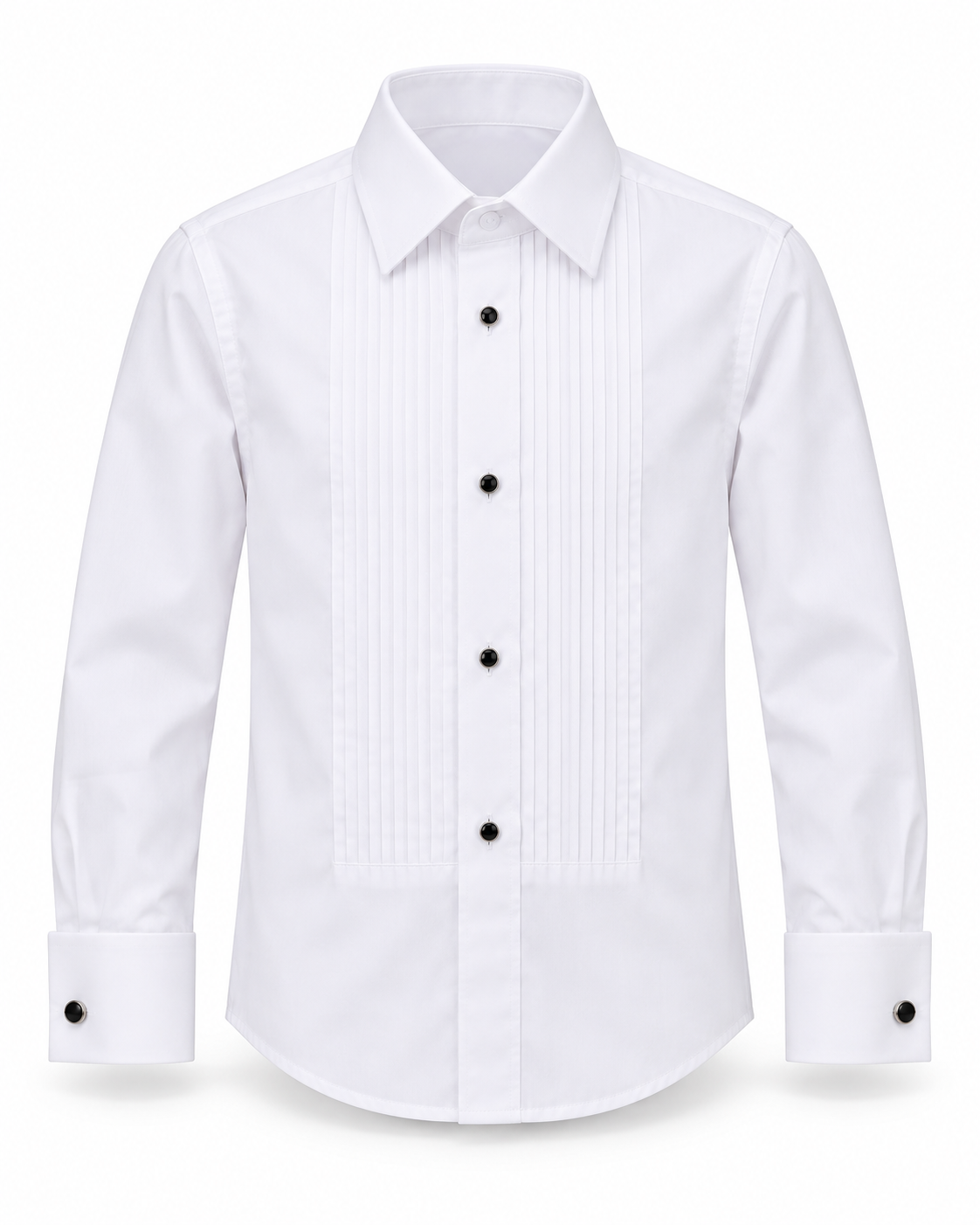 Boy's Ivory & Burgundy Jacquard Three-Piece Tuxedo