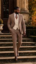 Heritage Weekend Check Three-Piece Suit