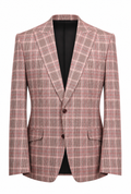 Rosewood Society Pink Plaid Three-Piece Suit