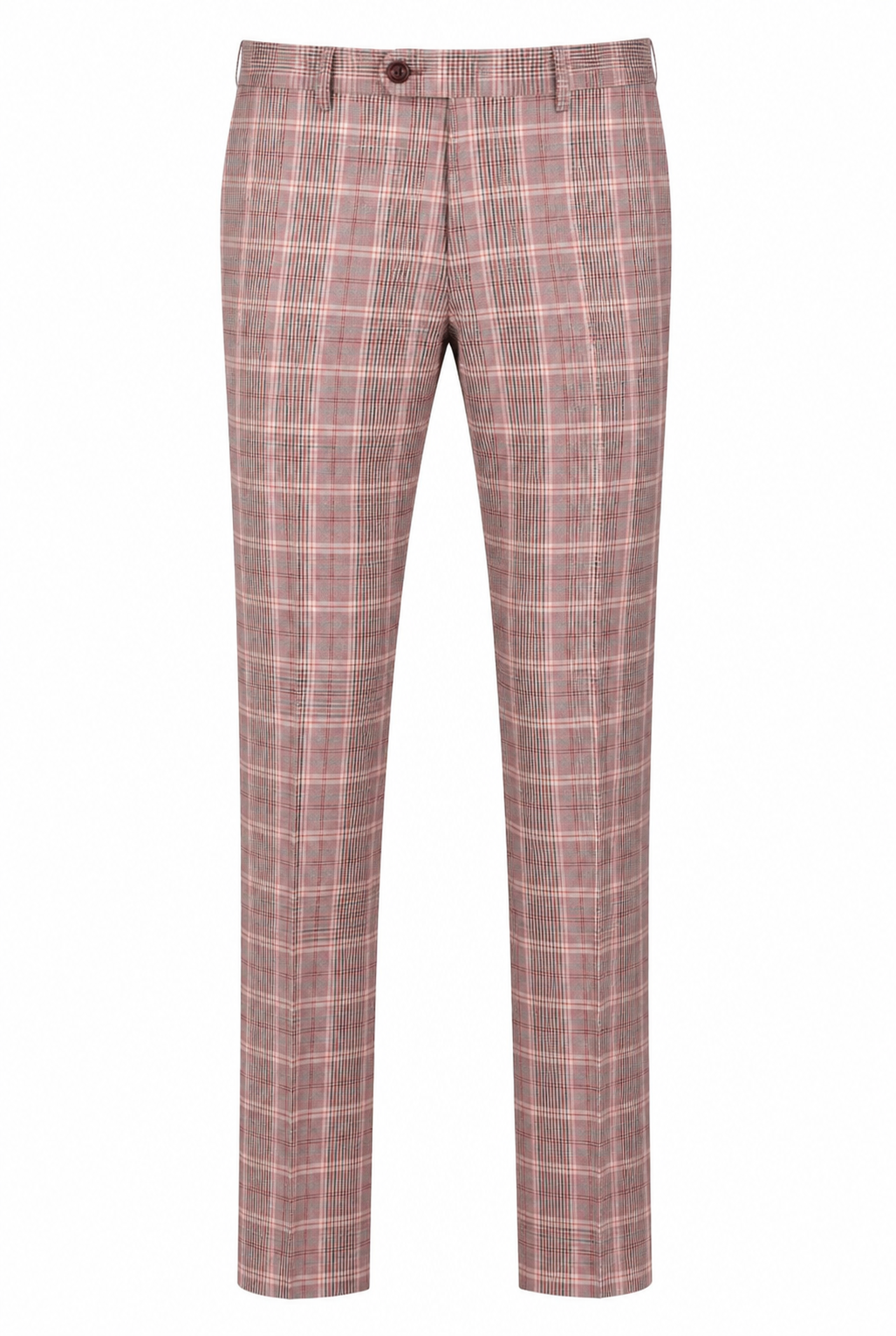 Rosewood Society Pink Plaid Three-Piece Suit