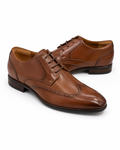 Stacy Adams Cognac Wingtip Oxford