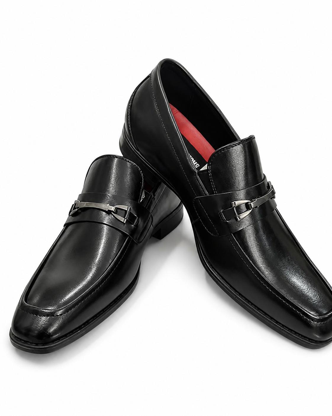 Stacy Adams Nichol 21543 Black Leather Bit Loafer