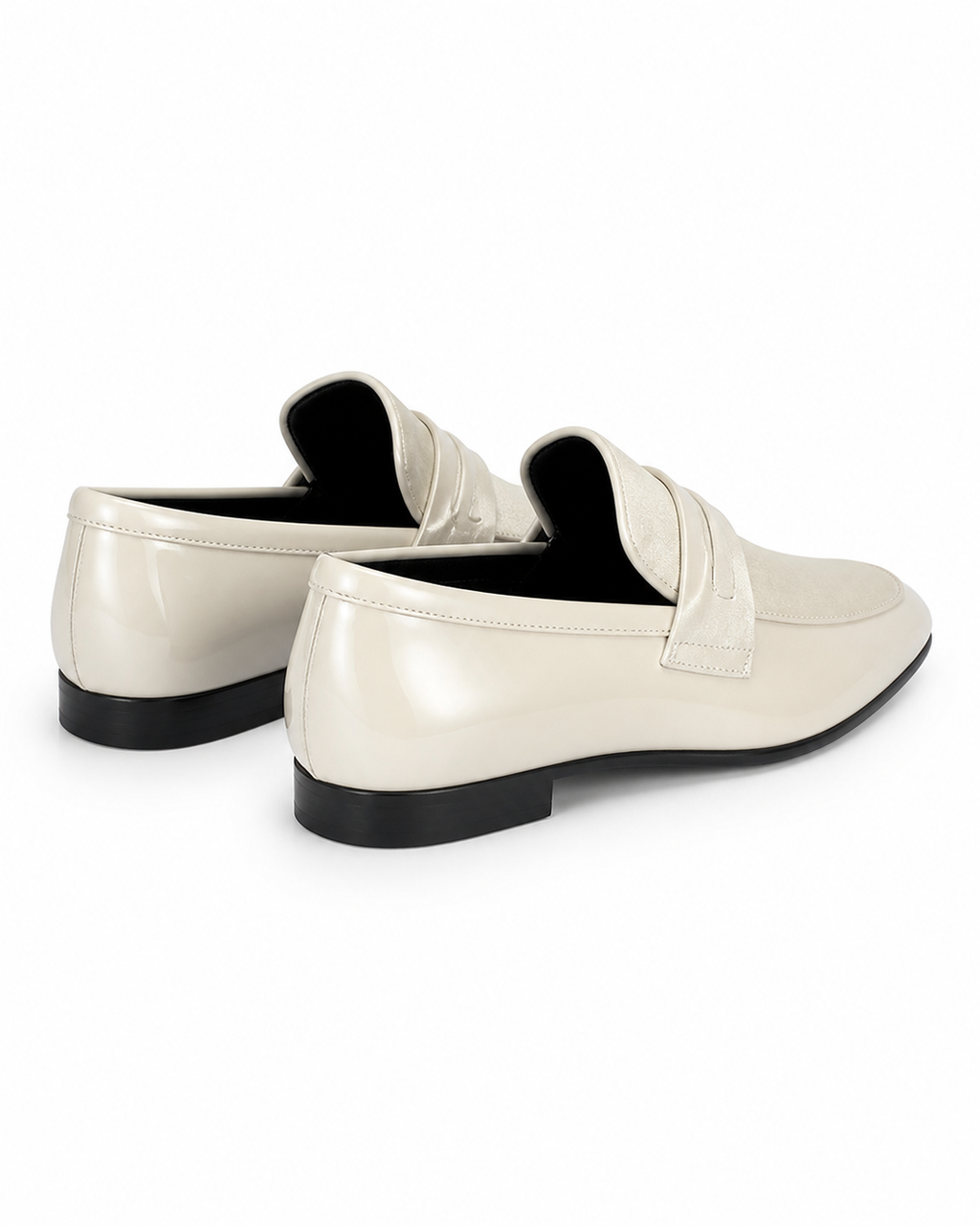 Stacy Adams White Formal Loafer