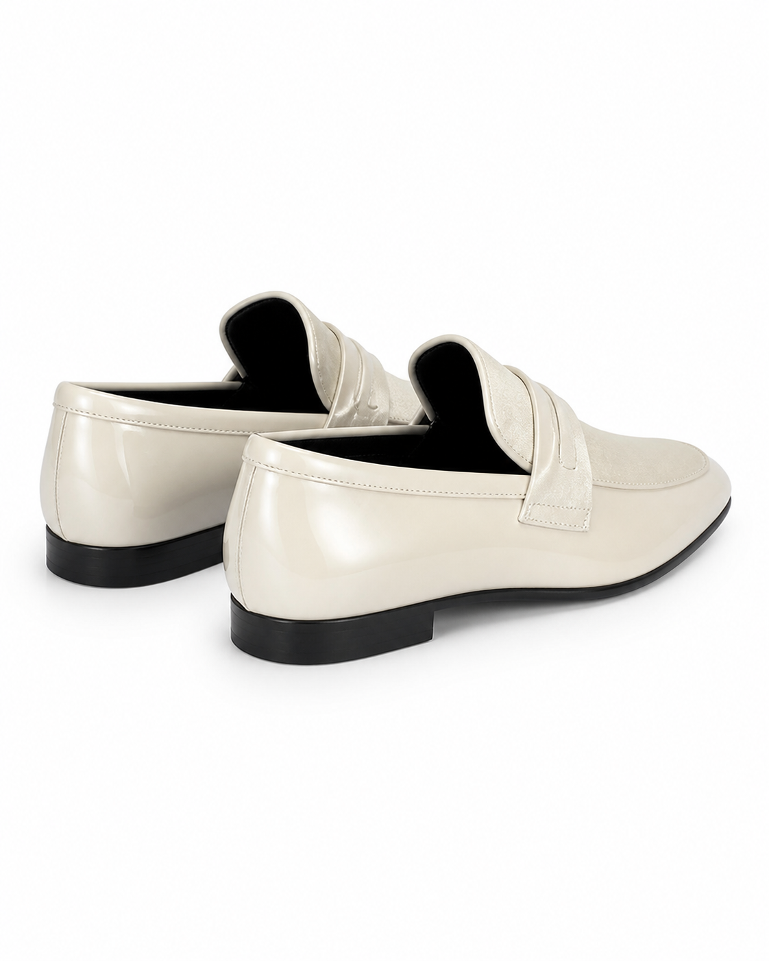 Stacy Adams White Formal Loafer