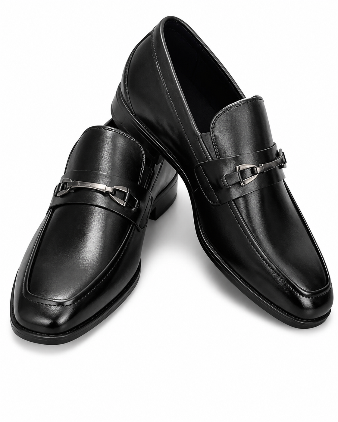 Stacy Adams Nichol 21543 Black Leather Bit Loafer