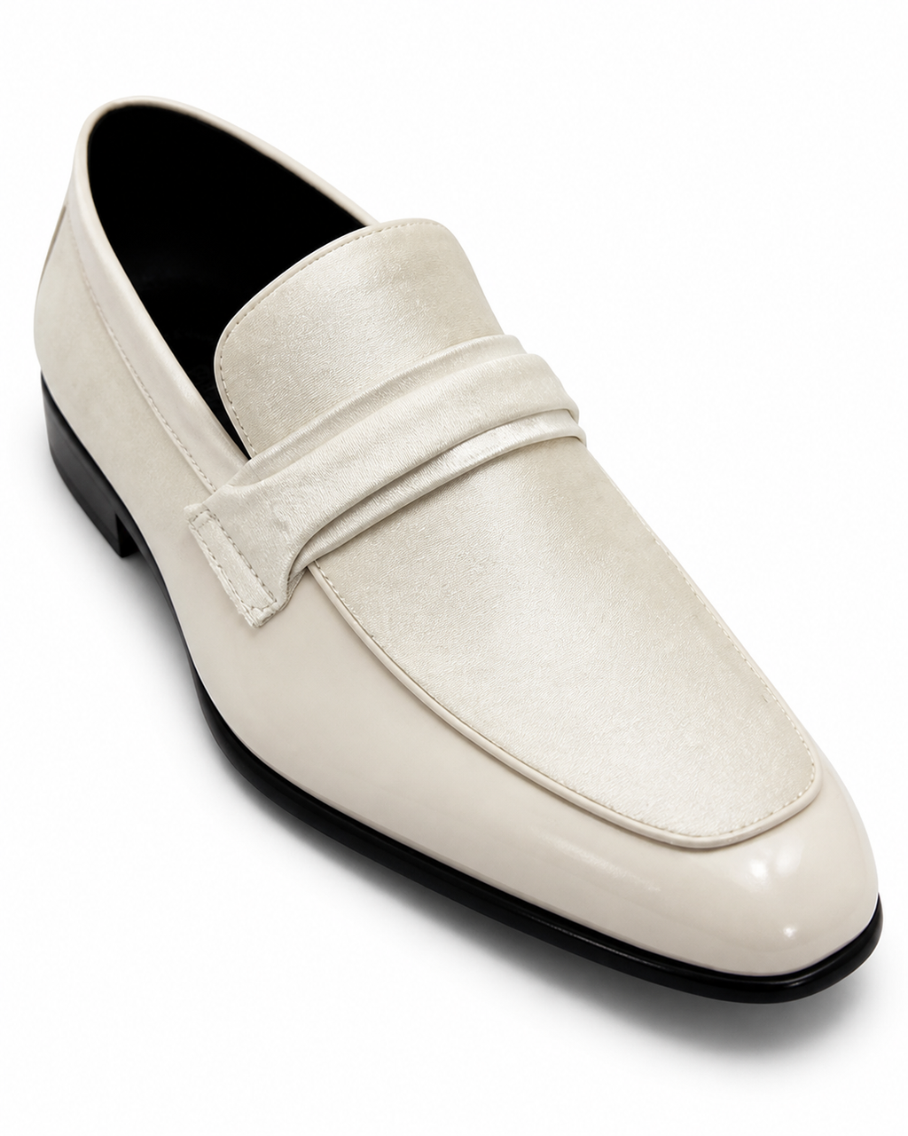 Stacy Adams White Formal Loafer