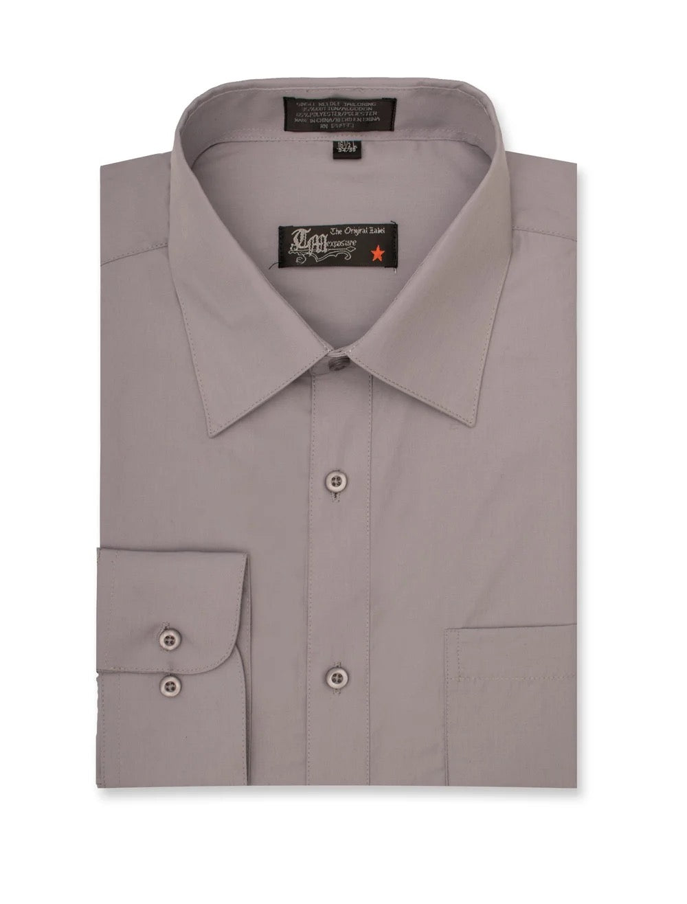 Long Sleeve Dress Shirt - Lavender