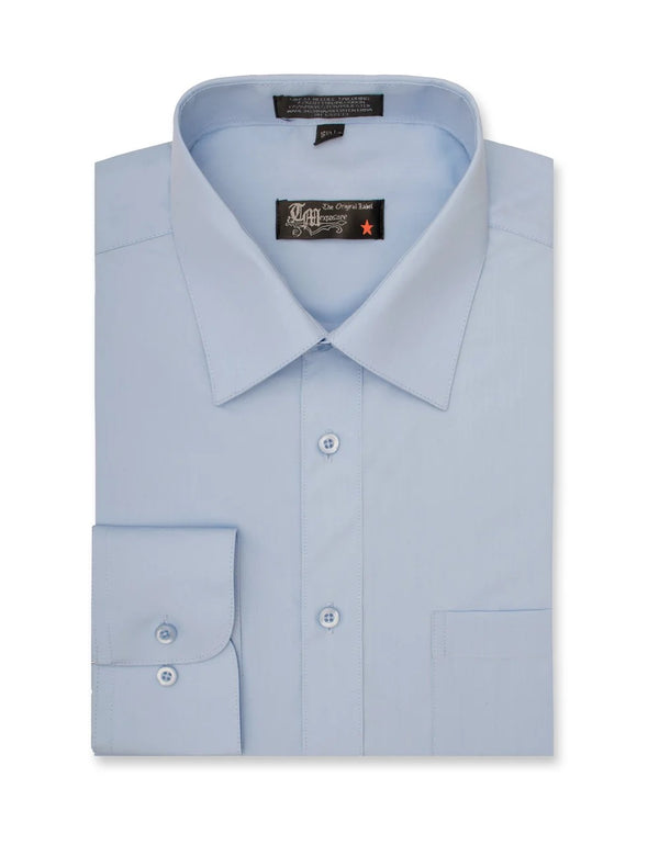 Red long sleeve dress shirt
